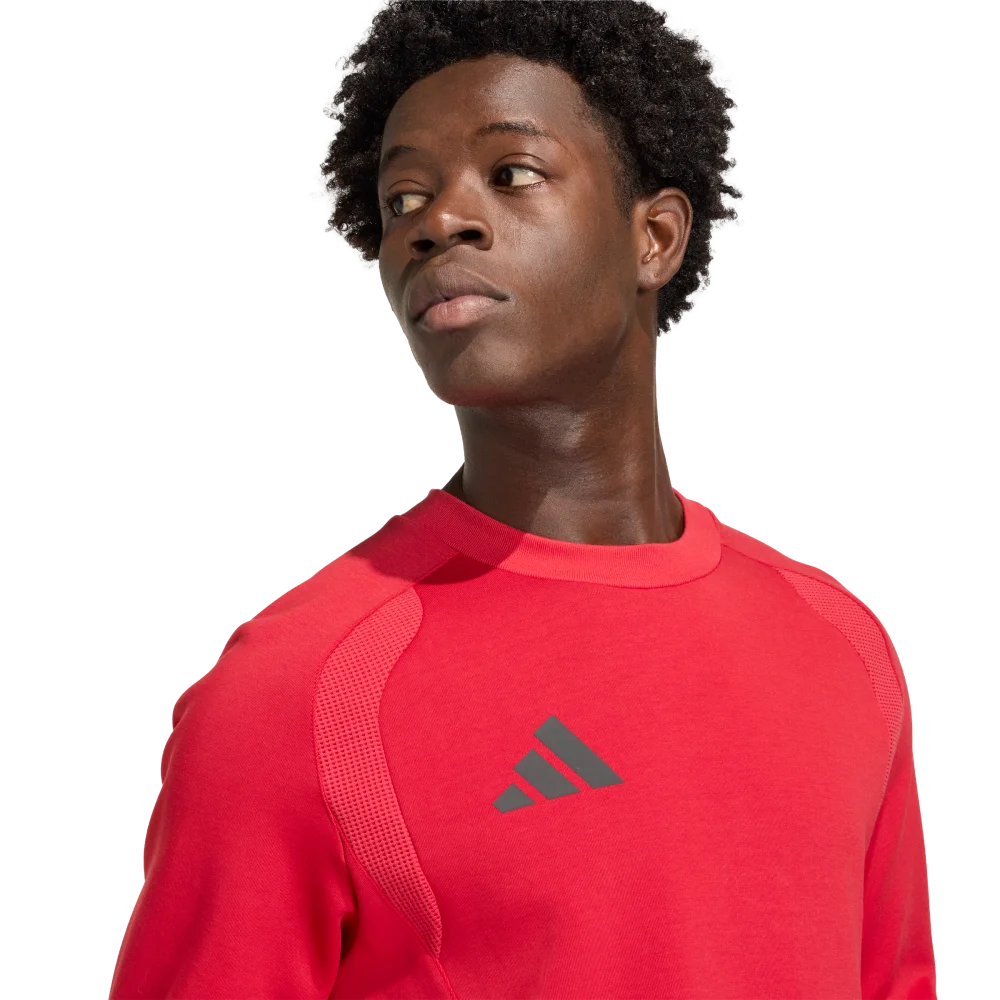 Adidas Men's Tiro Travel Crew Sweatshirt