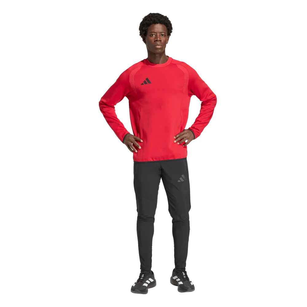 Adidas Men's Tiro Travel Crew Sweatshirt