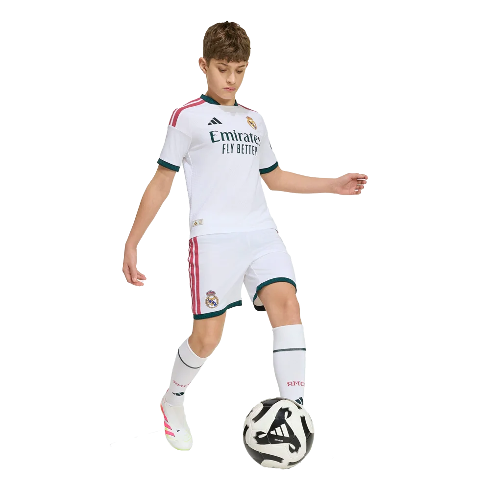 Adidas Boys Real Madrid 26/27 Home Authentic Jersey