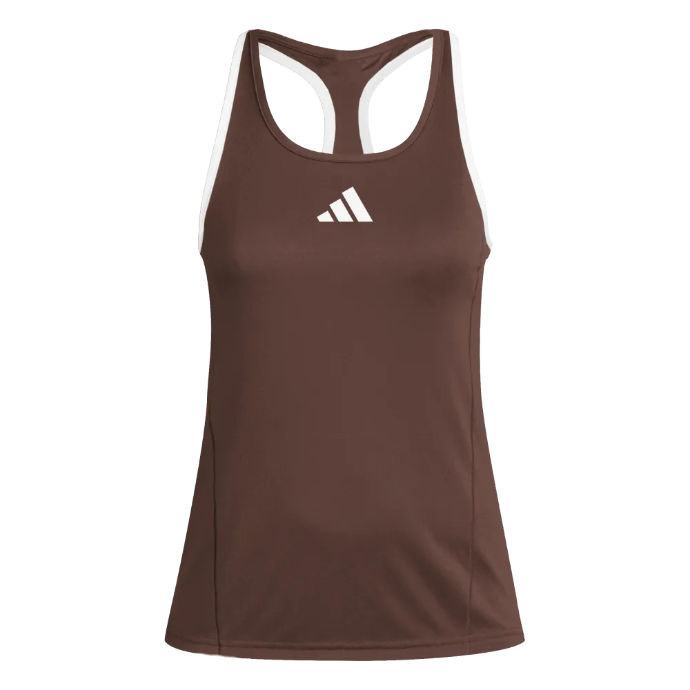 Adidas Women's D4T Graphic Tank color brown