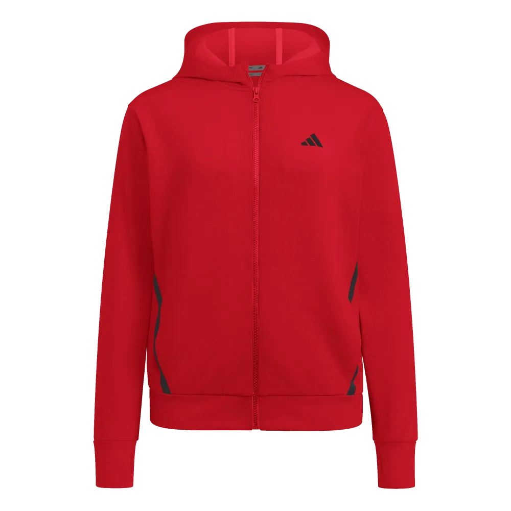 Adidas Women's Game & Go Full Zip Training Hoody