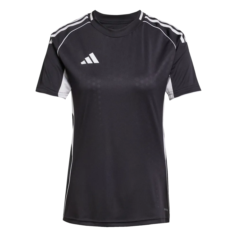 Adidas Women's Tiro25 Competition Match Jersey Short Sleeve Black Color