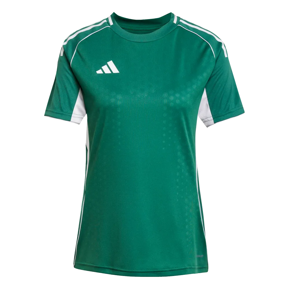 Adidas Women's Tiro25 Competition Match Jersey Short Sleeve Green Color