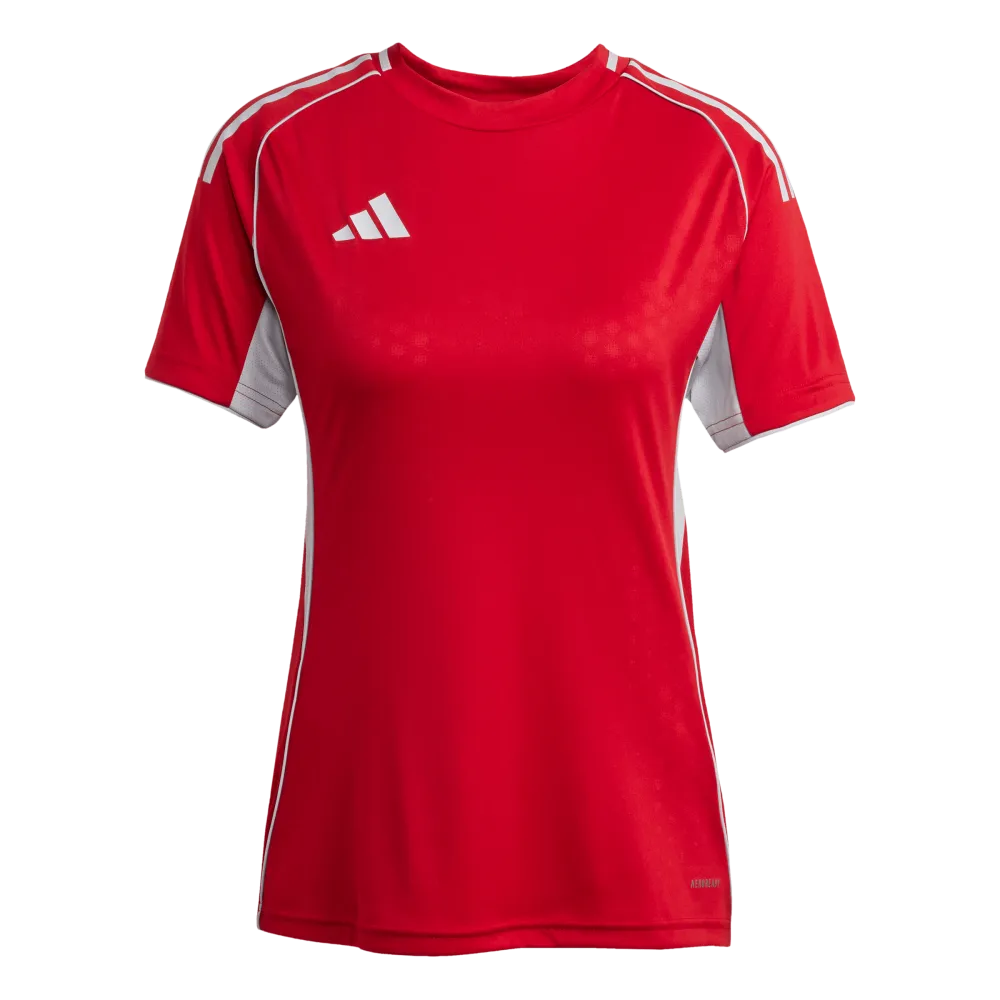Adidas Women's Tiro25 Competition Match Jersey Short Sleeve Red Color