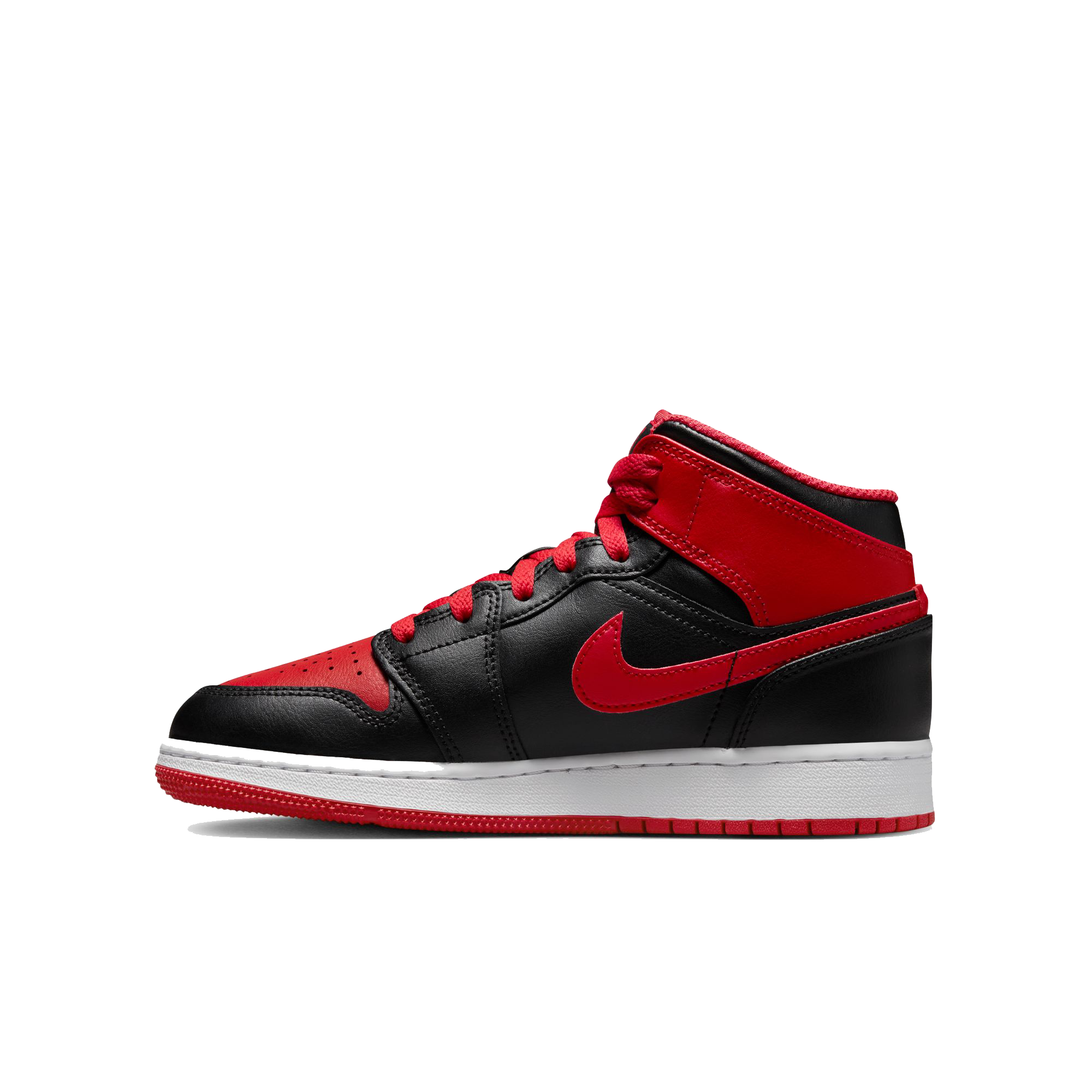 Air Jordan 1 Mid Big Kids Shoes