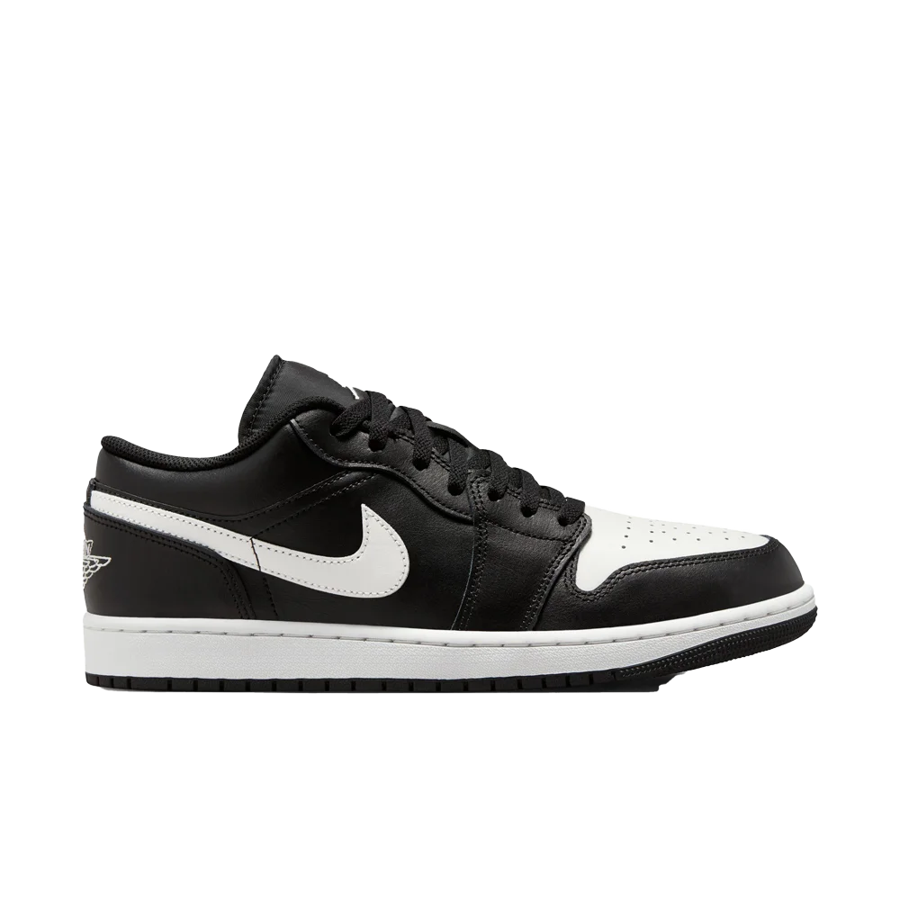 Air Jordan Men's  1 Low Shoes Black color