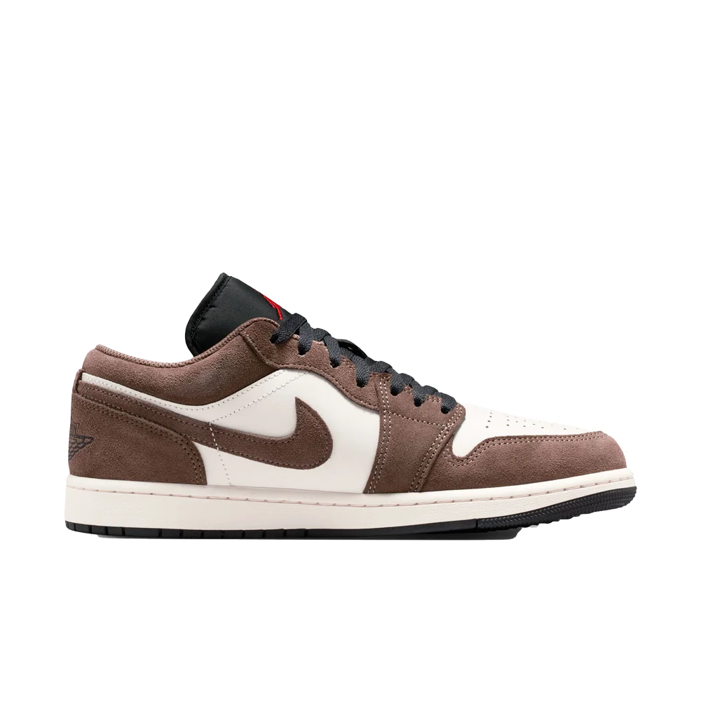 Air Jordan Men's 1 Low Shoes Brown color