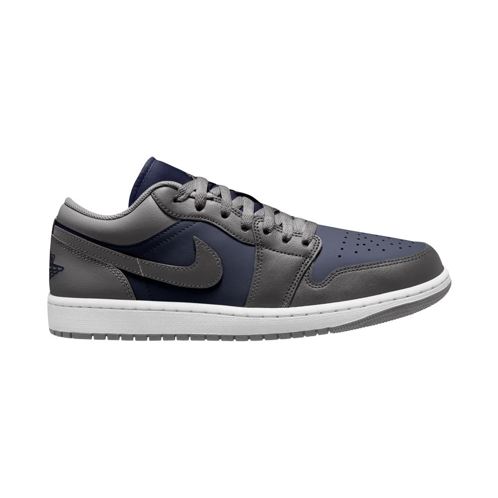 Air Jordan Men's 1 Low Shoes Grey color1