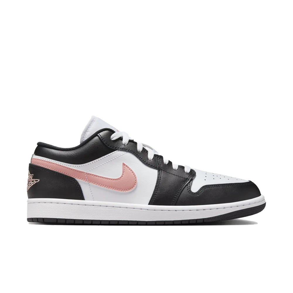 Air Jordan Men's  1 Low Shoes Pink color