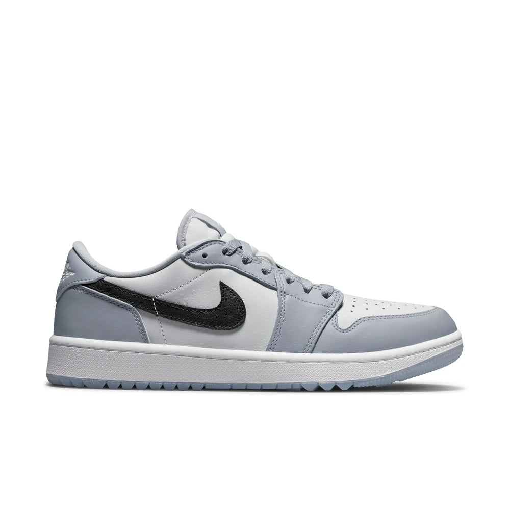 Air Jordan Men's 1 Low G Golf Shoes White Color