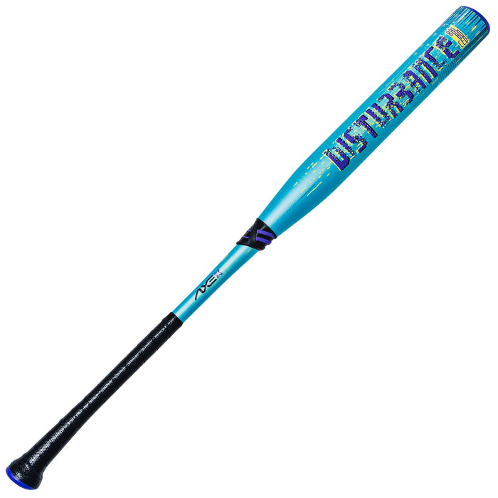 Axe Disturbance USA Slowpitch Bat  Balanced  Flared Handle Blue color