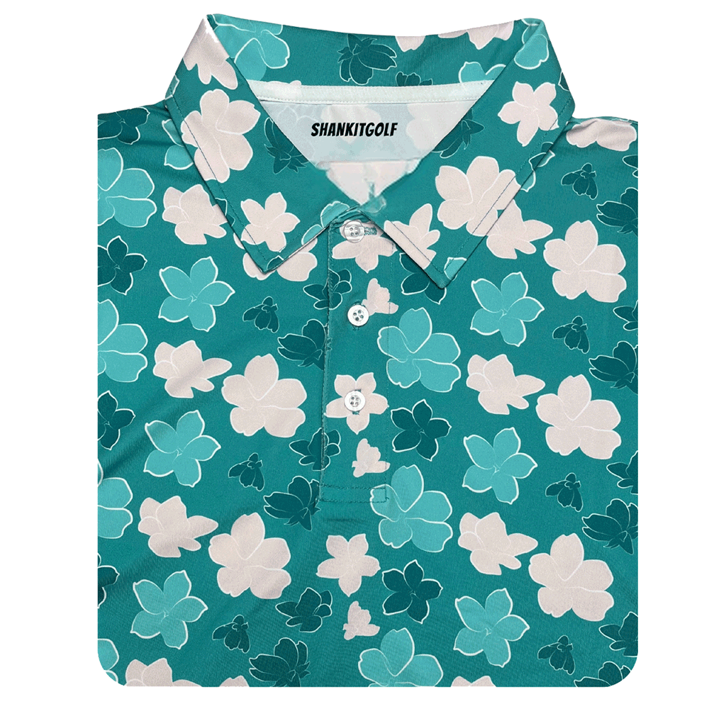 Azalea Blue Polo