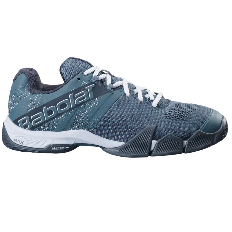 Zapatillas de pádel Babolat Jet Movea 2 North Atlantic/Blancas para hombre