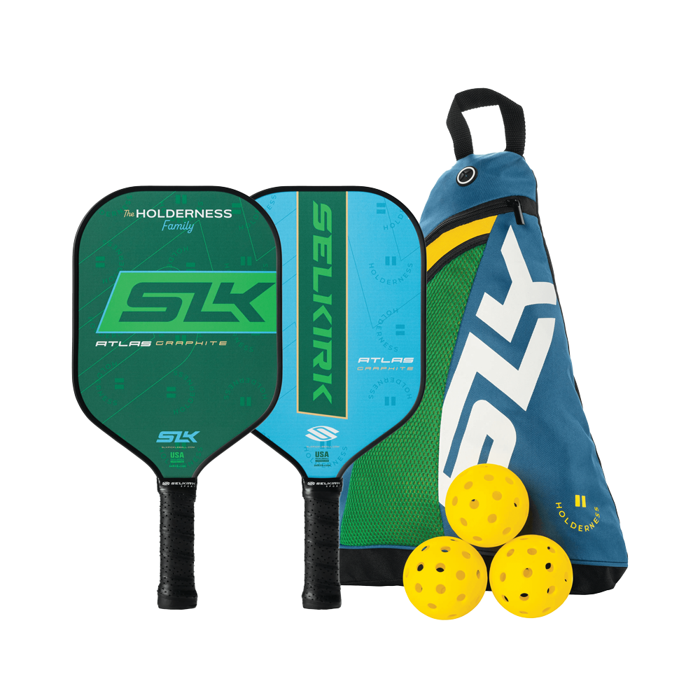 Paquete de paletas de pickleball para la familia Selkirk Holderness