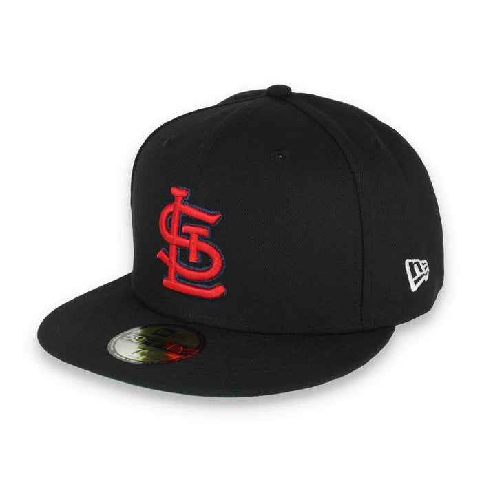 New Era MLB St. Louis Cardinals Metallic Logo 129 Anniversary Side Patch 59Fifty Fitted