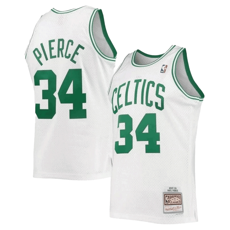 Paul Pierce Boston Celtics Mitchell & Ness White Hardwood Classics
