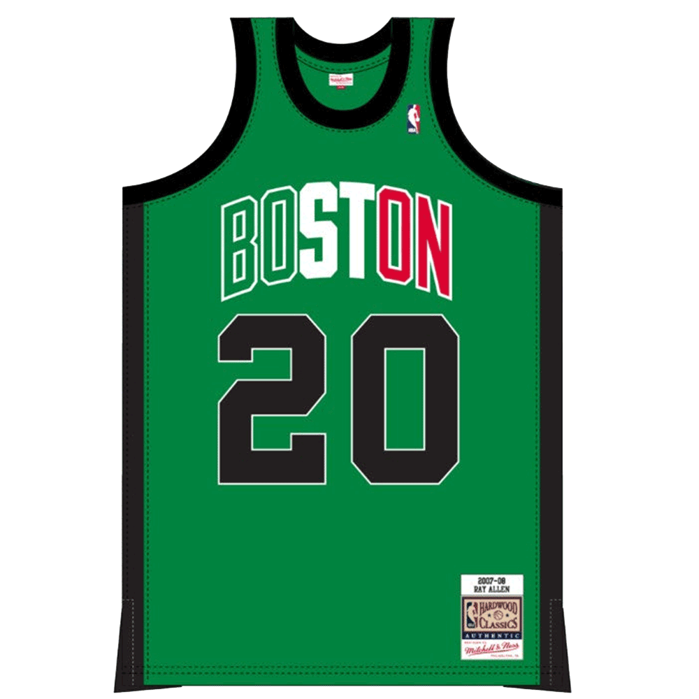 Ray Allen Boston Celtics Mitchell & Ness Irish Green 2007-2008 Authentic Jersey