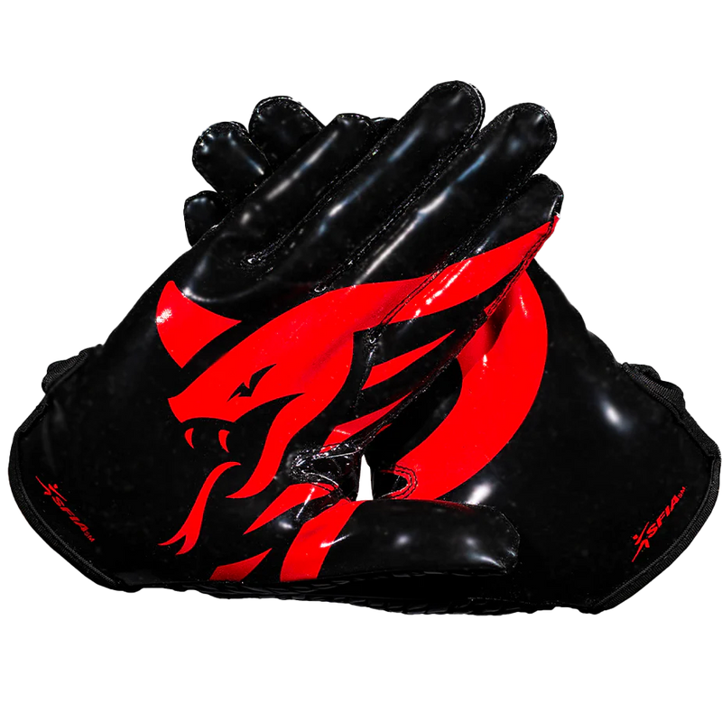 Guantes de fútbol Phenom Elite - VPS4 - Piel de cobra negra