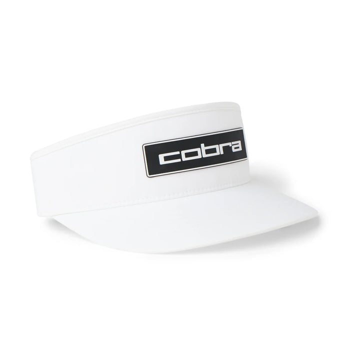 Cobra Golf Men's Tour Golf Visor white color.