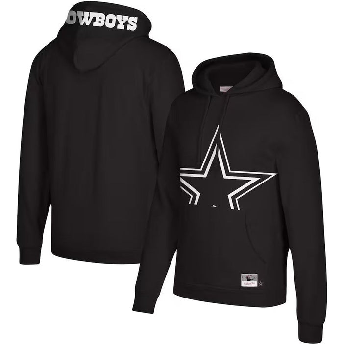 Sudadera con capucha Dallas Cowboys Mitchell &amp; Ness Big Face 3.0 