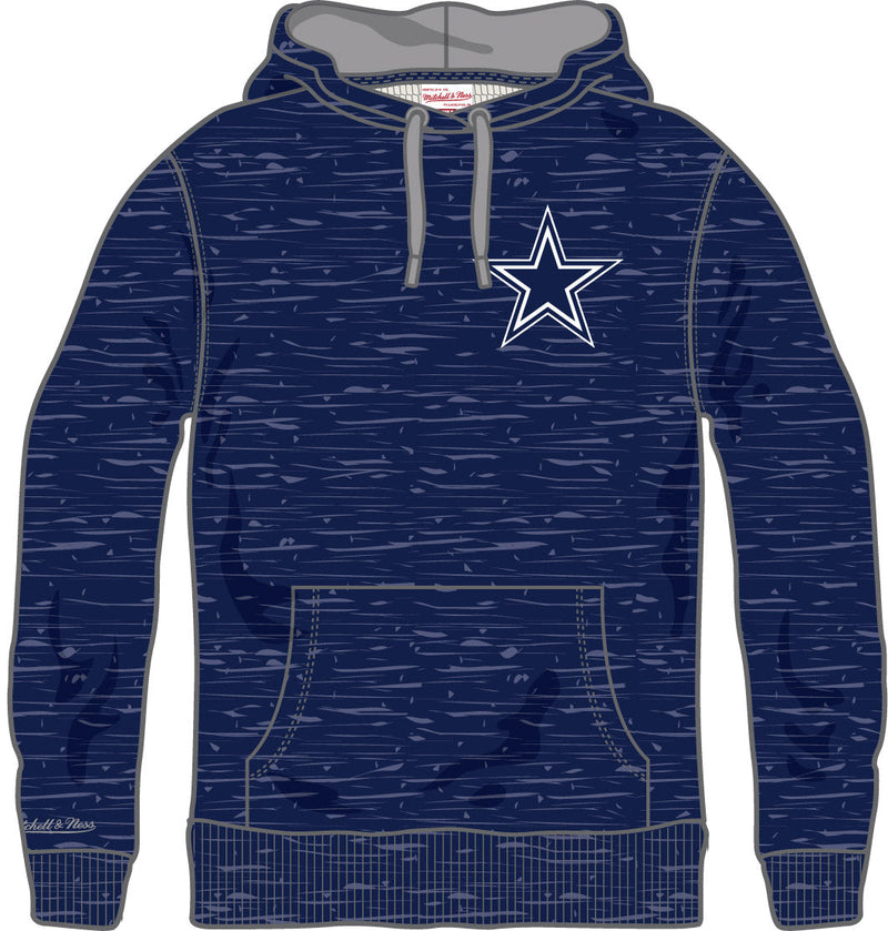 Sudadera clásica de felpa francesa de los Dallas Cowboys de Mitchell & Ness 