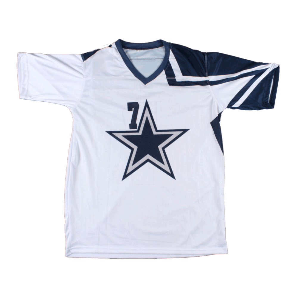 Trevon Diggs Dallas Cowboys Autographed Star-Sleeve Football Jersey