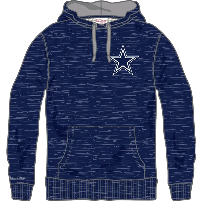 Dallas Cowboys Mitchell & Ness Classic French Terry Hoodie Navy color