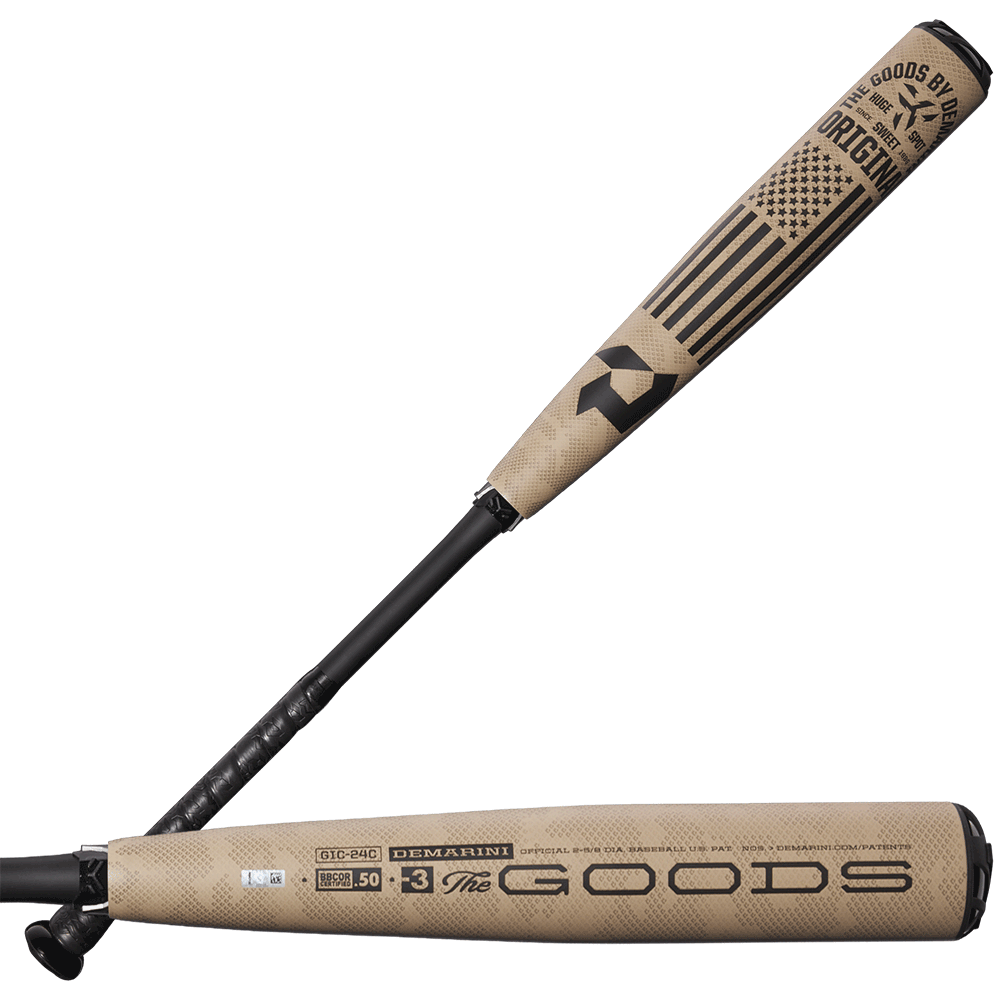 DeMarini The Goods Hybrid Camo Limited Edition BBCOR Bat 2024 (-3 DeMarini The Goods Hybrid Camo Limited Edition BBCOR Bat 2024 (-3