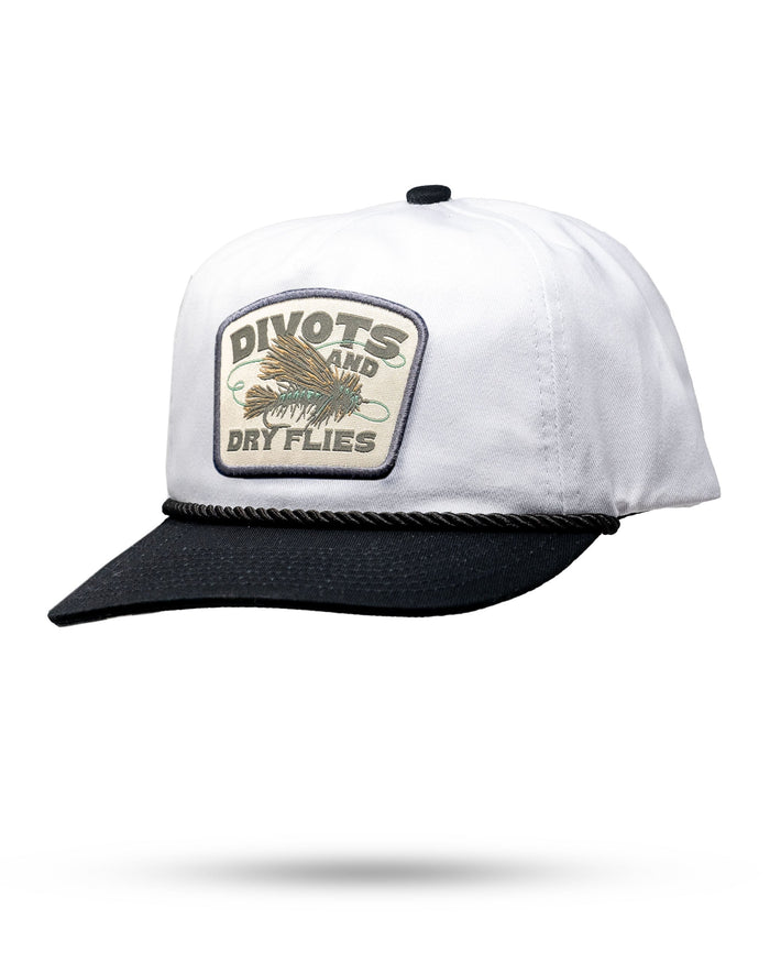 Sombrero de cuerda Heritage - Divots &amp; Dry Flies - Domino