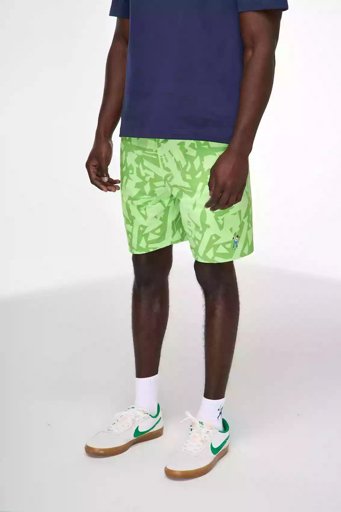 Shatter Print Crossover Short