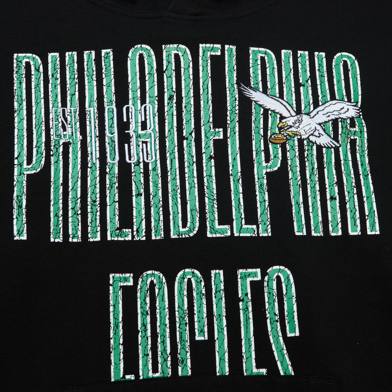 Sudadera con capucha Philadelphia Eagles Mitchell & Ness Throwback OG Fleece 2.0 