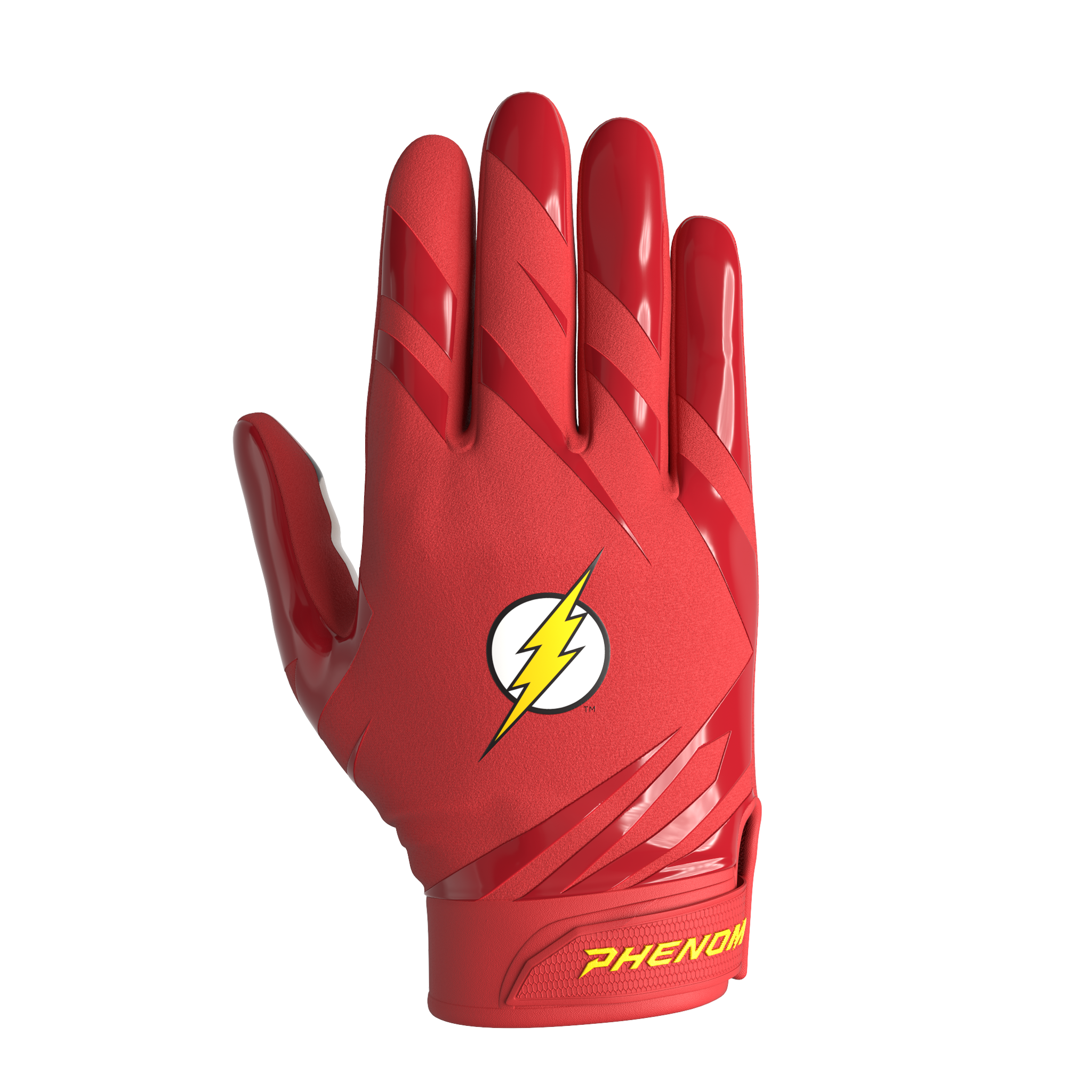 Superman Football Gloves - VPS1 by Phenom Elite – Midway Sports Superman Football Gloves - VPS1 by Phenom Elite – Midway Sports