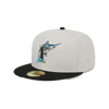 Gorra ajustada 59FIFTY con parche trasero World Class de los Florida Marlins de New Era