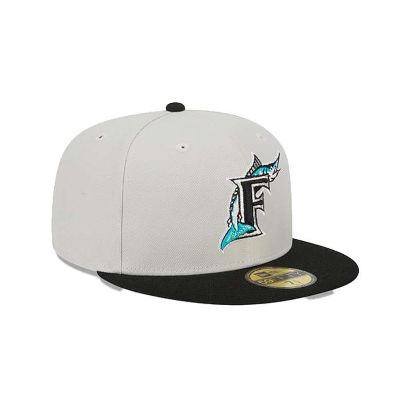 Gorra ajustada 59FIFTY con parche trasero World Class de los Florida Marlins de New Era