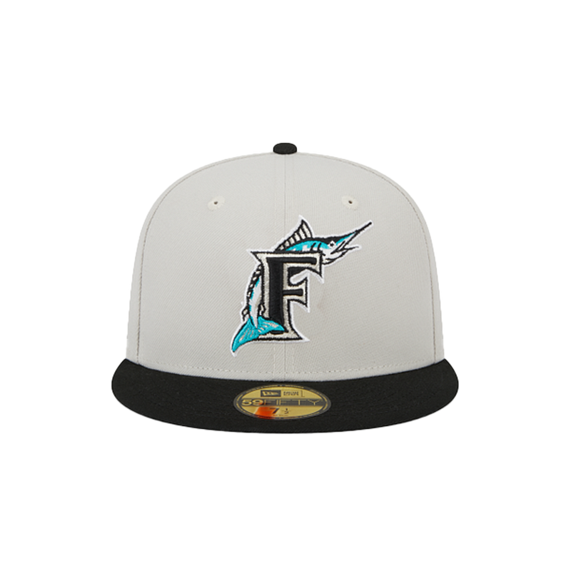 Gorra ajustada 59FIFTY con parche trasero World Class de los Florida Marlins de New Era