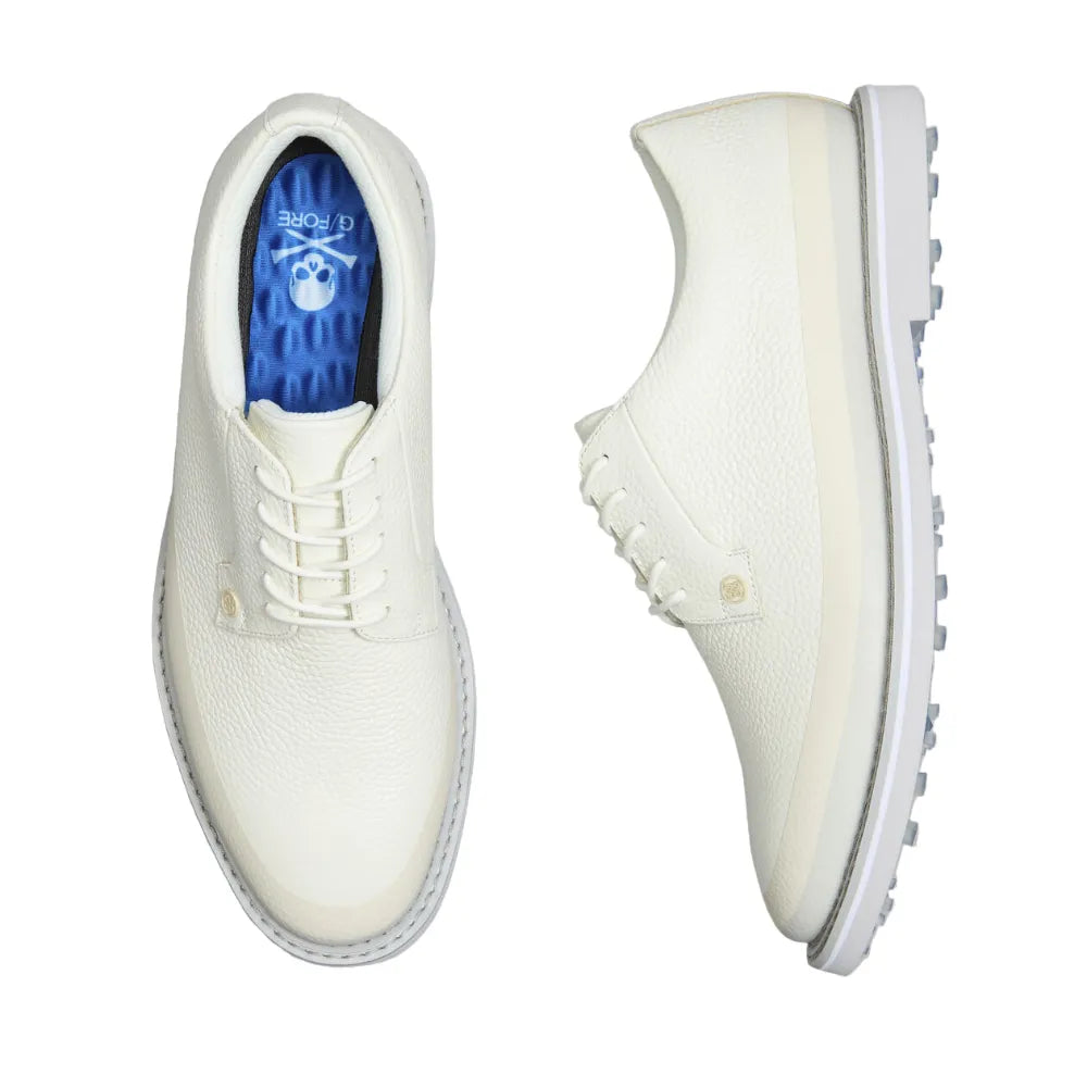 Zapato de golf de piel con rayas de esmoquin para hombre Gallivanter
