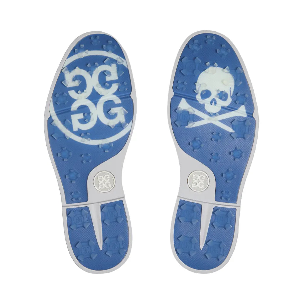 Zapato de golf de piel con rayas de esmoquin para hombre Gallivanter