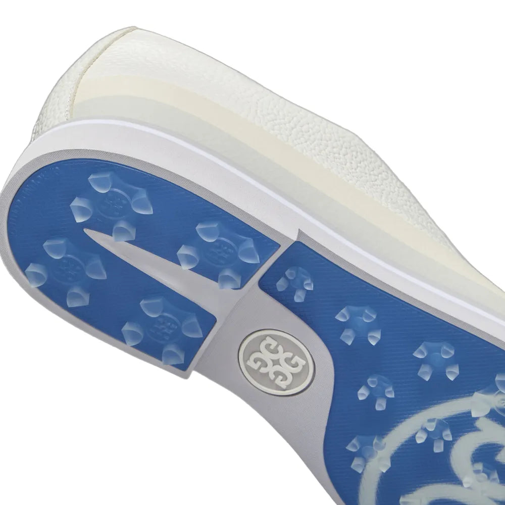 Zapato de golf de piel con rayas de esmoquin para hombre Gallivanter