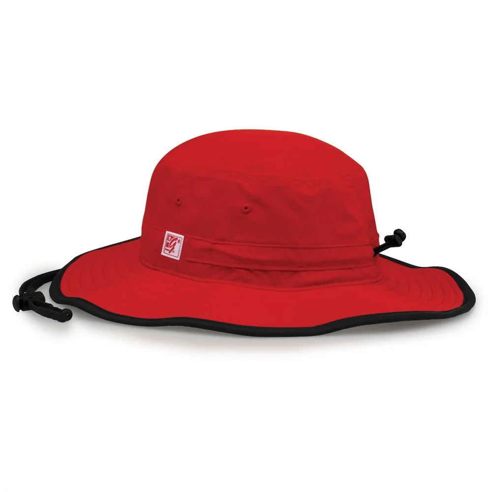 Game Headwear GB400 Ultralight Boonie Red color.