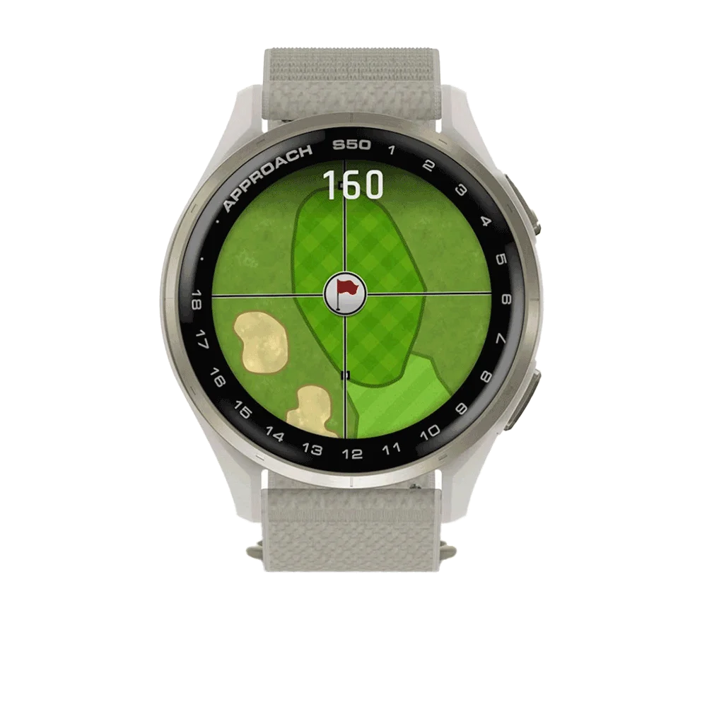 Garmin Approach® S50 (Gold) – Midway Sports Garmin Approach® S50 (Gold) – Midway Sports