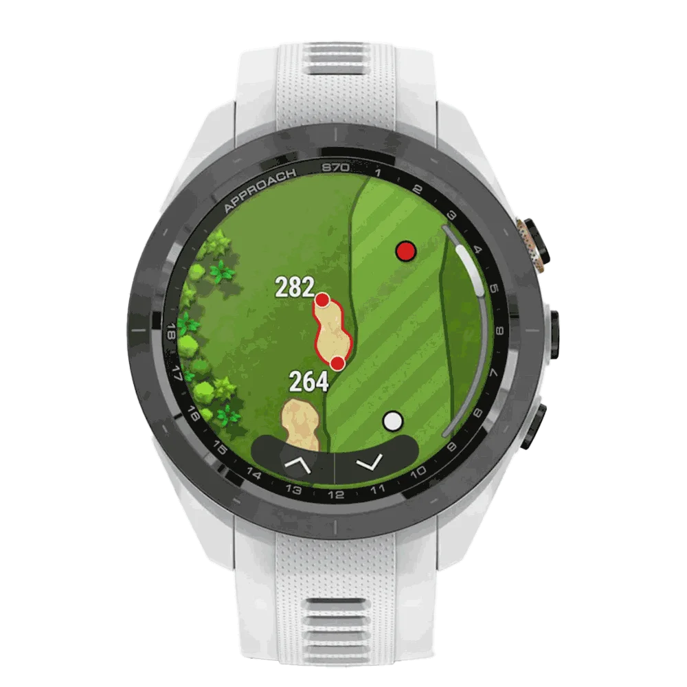Garmin Approach® S70 42mm White – Midway Sports Garmin Approach® S70 42mm White – Midway Sports