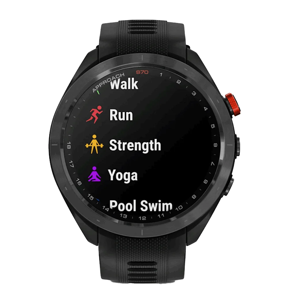 Garmin Approach® S70 47mm Black – Midway Sports Garmin Approach® S70 47mm Black – Midway Sports