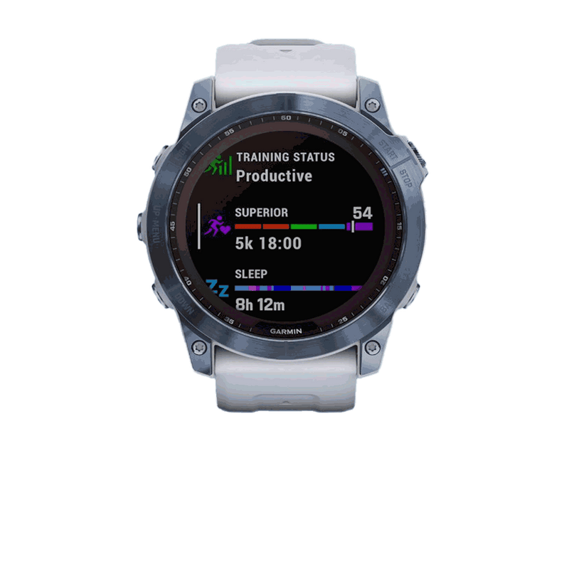 Garmin Fenix 7X Pro Solar Whitestone