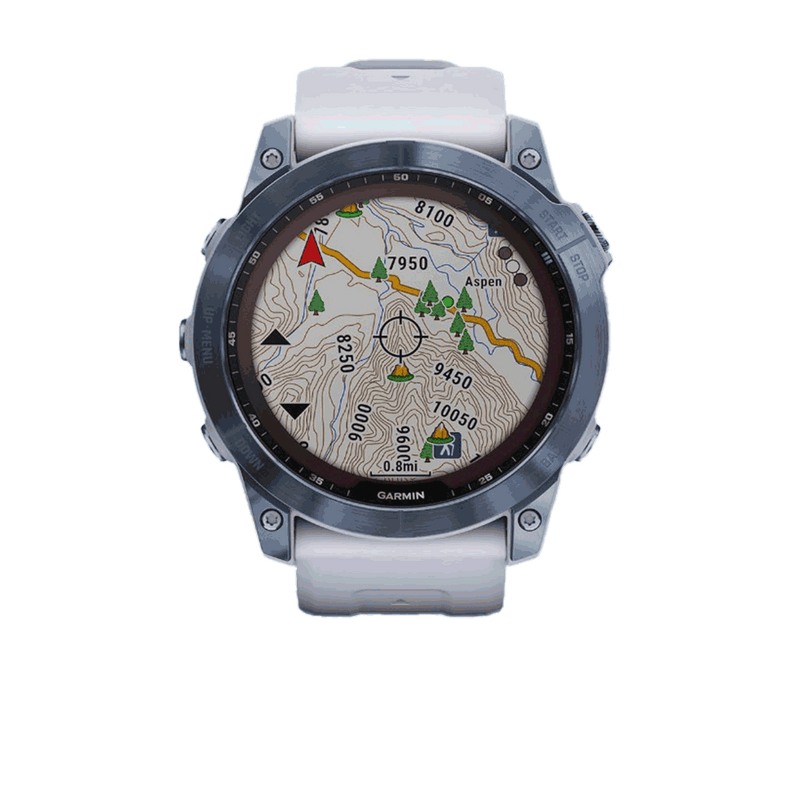 Garmin Fenix 7X Pro Solar Whitestone