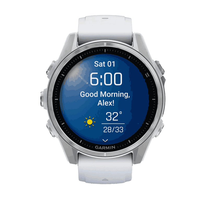 Garmin Fēnix® 8 - Amoled - Silver 43 mm