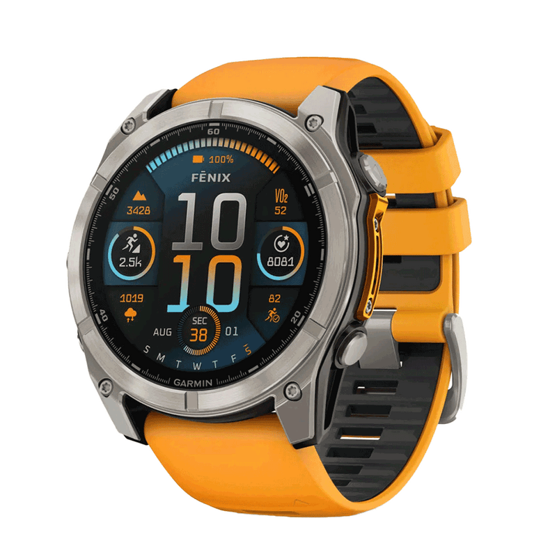 Garmin Fēnix® 8 - Amoled Sapphire - Naranja