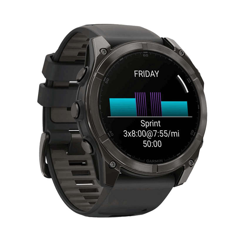 Garmin Fēnix® 8 - Amoled Saphire - (Carbon Gray)