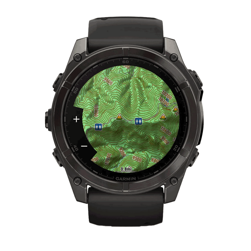 Garmin Fēnix® 8 - Amoled Saphire - (Carbon Gray)