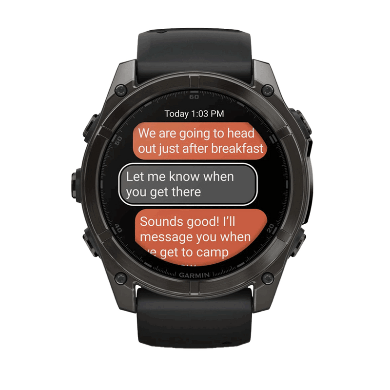 Garmin Fēnix® 8 - Amoled Saphire - (Carbon Gray)