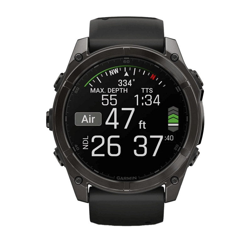 Garmin Fēnix® 8 - Amoled Saphire - (Carbon Gray)